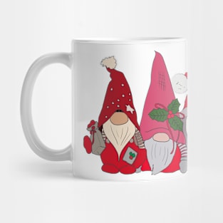 Trio of Christmas Gnomes Mug